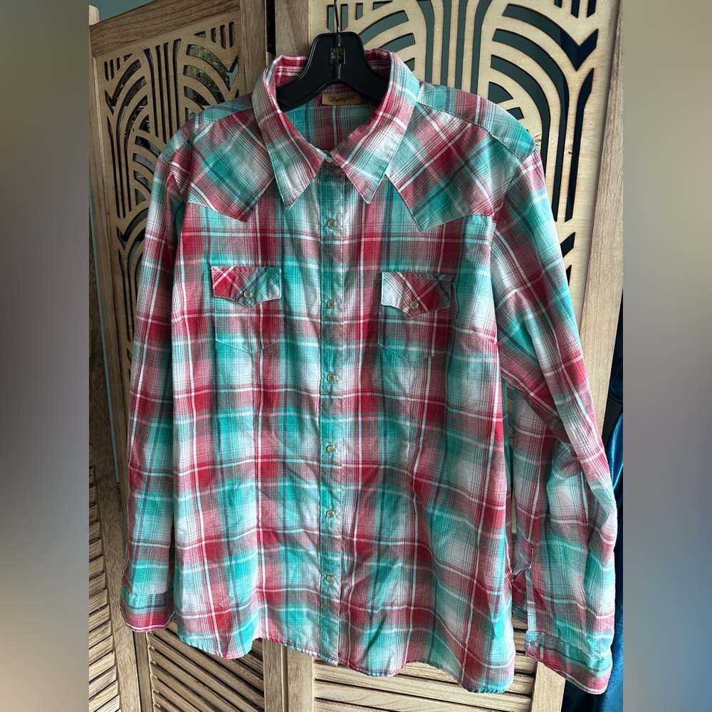 Wrangler Snap Down Shirt